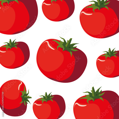 Isolated tomatoes icon vector design