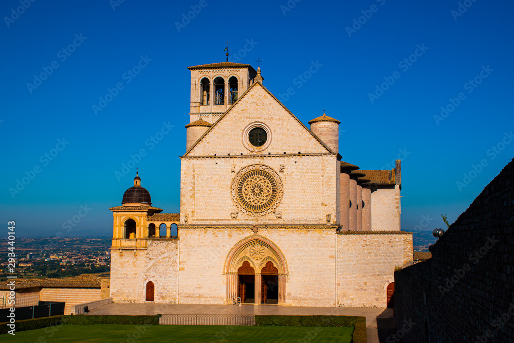 the Basilica in Assisi