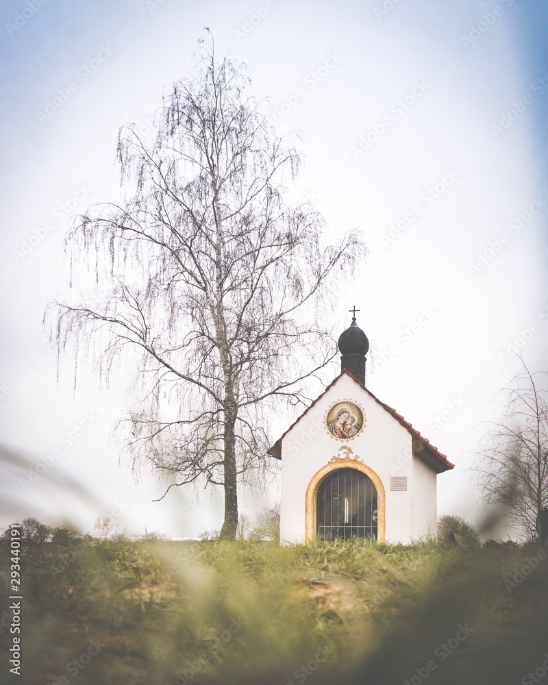 Kirche Inchenhofen Glauben Baum Dorf Land Himmel Aichach Friedberg Heilig Kirche Inchenhofen Glauben Baum Dorf Land Himmel Aichach Friedberg Heilig