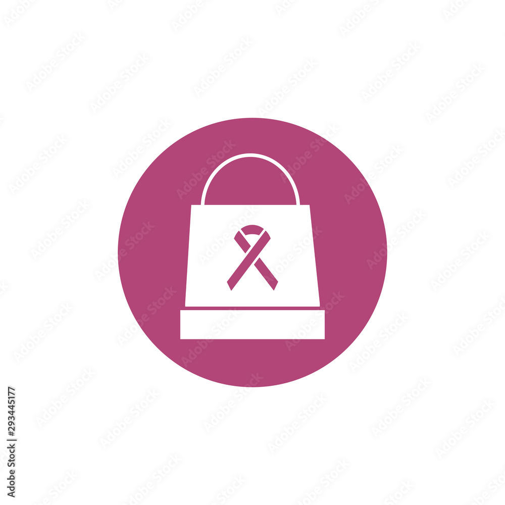 shopping bag ribbon breast cancer awareness shopping bag ribbon breast cancer awareness