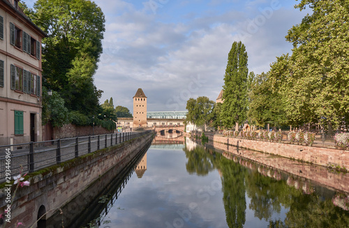 Small town atmosphere in France. © RG