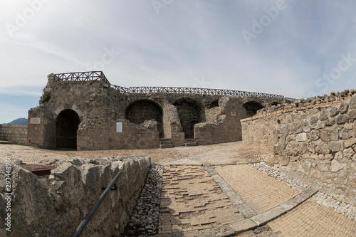 The fortress of Civitella del Tronto