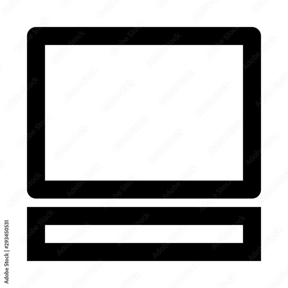 computer office icon vectors