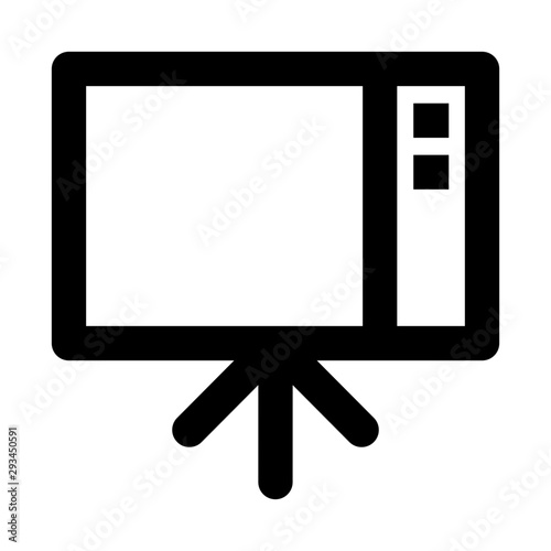 screen outline icon vectors
