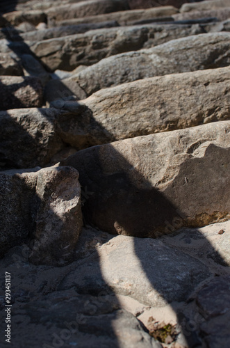 Rock stairs