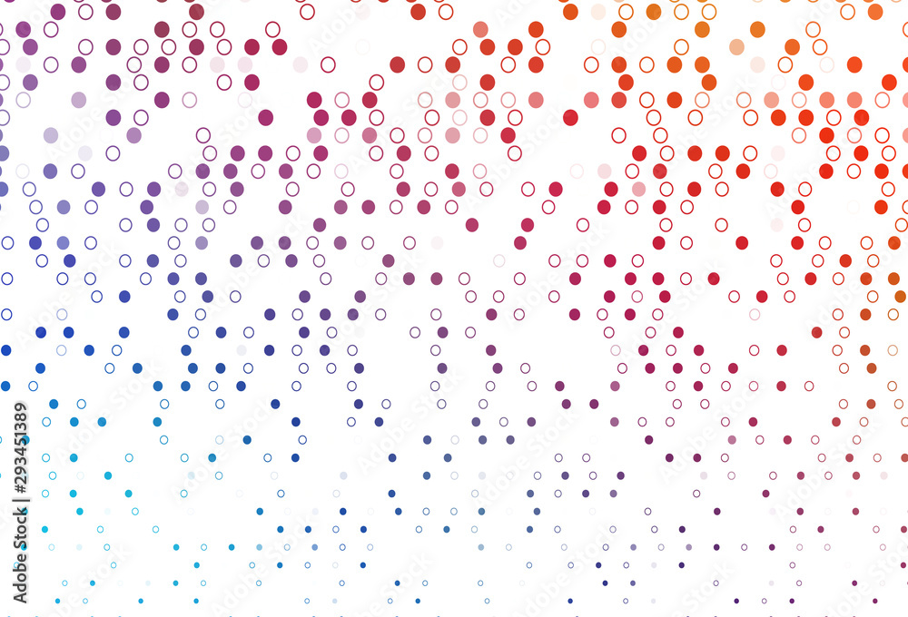 Light Blue, Red vector template with circles. Light Blue, Red vector template with circles.