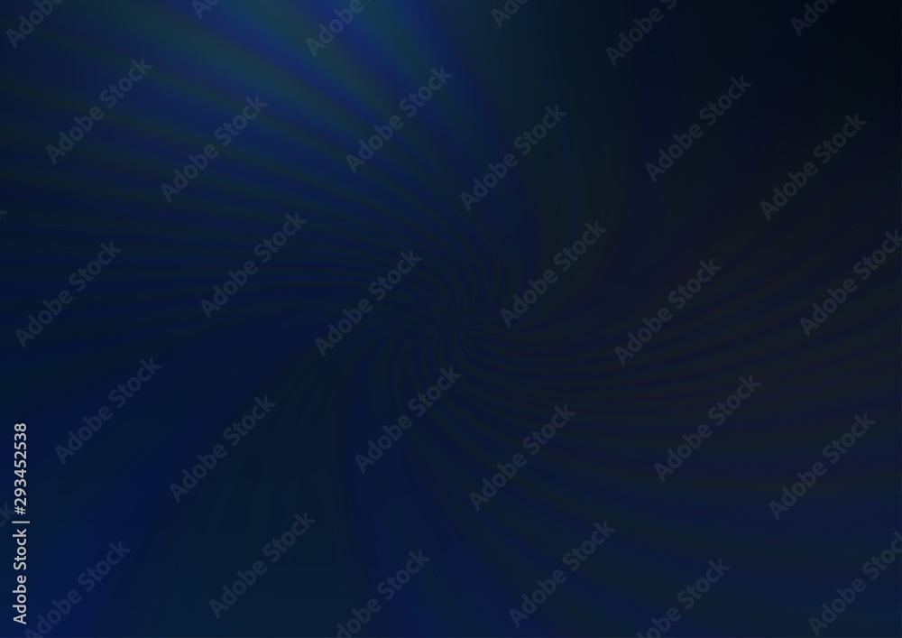 Dark BLUE vector abstract background. Colorful abstract illustration with gradient. The elegant pattern for brand book.