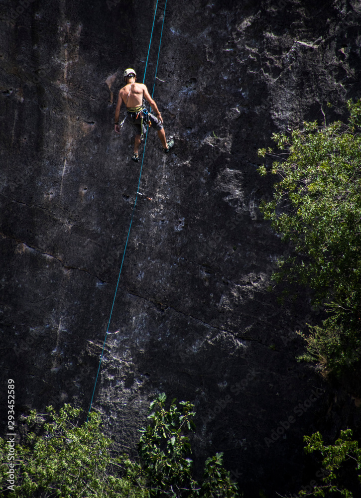 Obraz premium Escalada