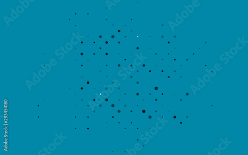 Light BLUE vector texture with disks. Illustration with set of shining colorful abstract circles. Design for posters, banners.