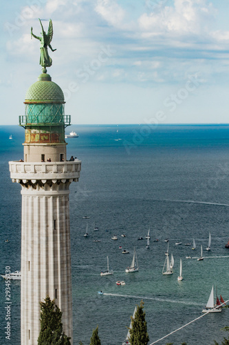 Trieste, Italy - Europe - October, 8th, 2017 - More than 2100 vessels are racing during the 49th 