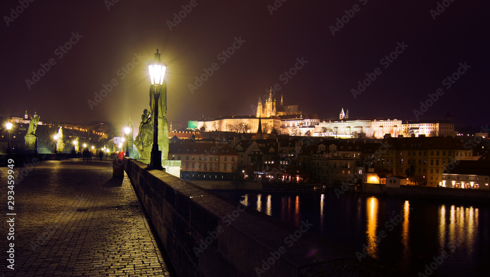 Prague at Midnight