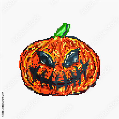 Halloween pumpkin isolated ...