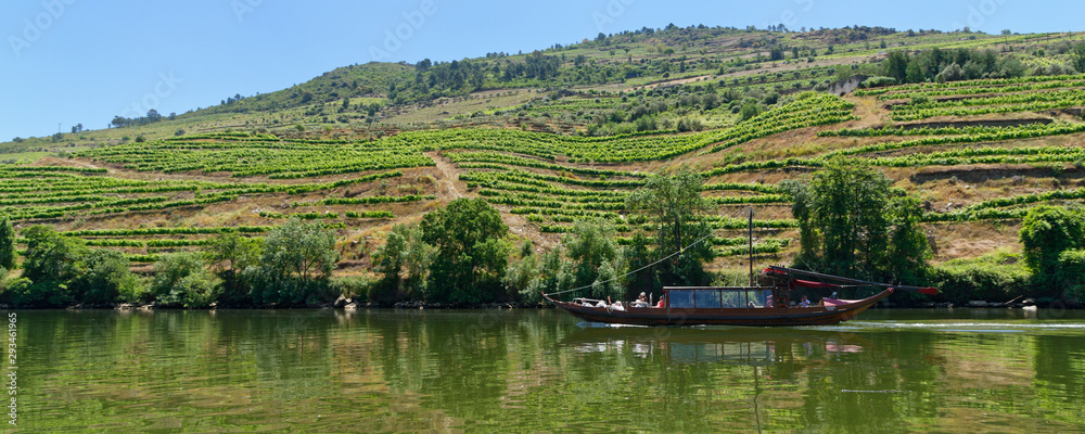 Bootstour auf dem Douro, Nähe Pinhao, Portugal