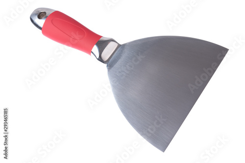 Naklejka Paint scraper tool isolated on white background