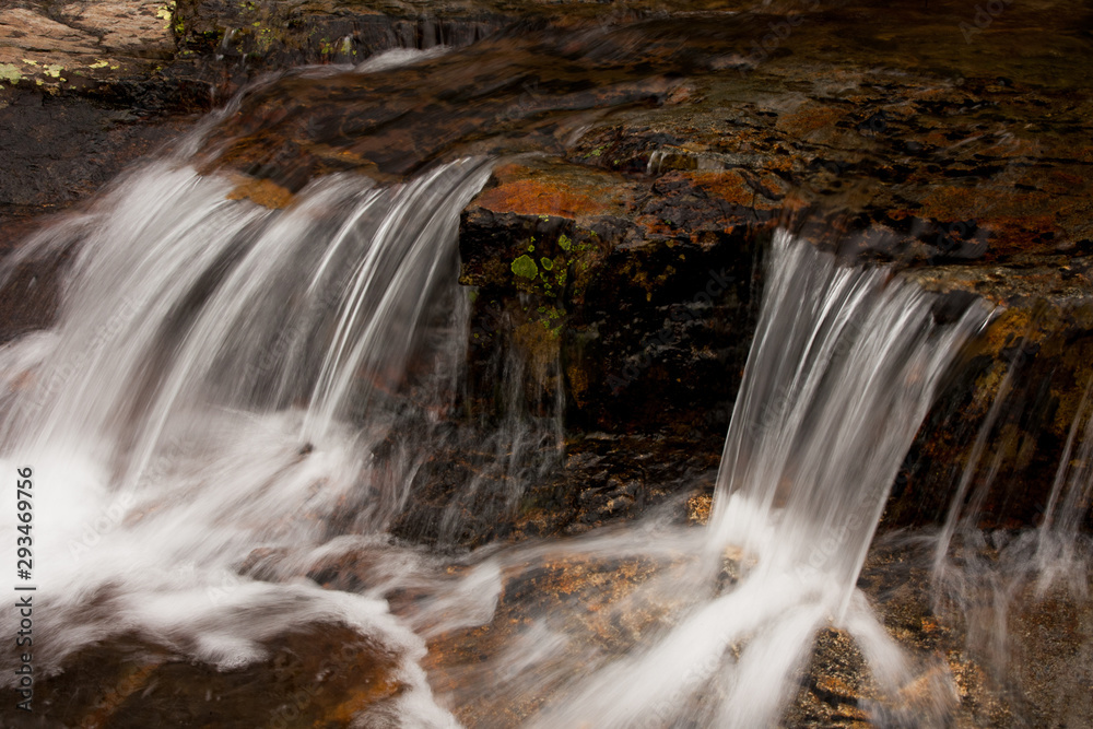 Obraz premium close up on stream