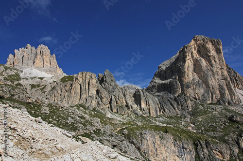 il Vajolon e i Mugoni (Gruppo del Catinaccio, Val di Fassa)