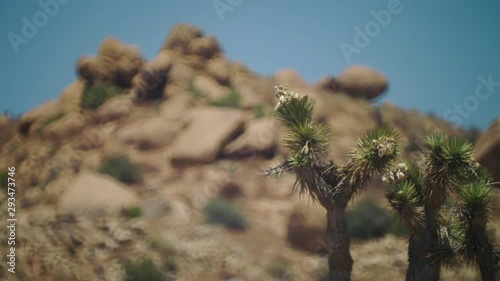 Telephoto lens demonstrates extreme heat waves in the arid California desert