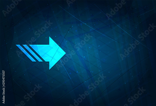 Next icon futuristic digital abstract blue background