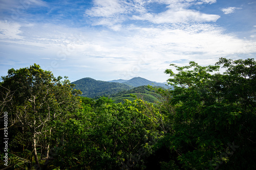 aerial view of the phuket island