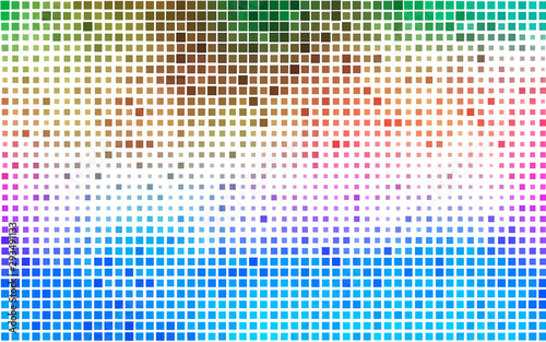 Light Multicolor, Rainbow vector background with rectangles. Modern abstract illustration with colorful rectangles. The template can be used as a background.