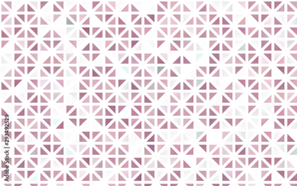 Light Pink vector seamless layout with lines, triangles. Modern abstract illustration with colorful triangles. Pattern for design of fabric, wallpapers. Light Pink vector seamless layout with lines, triangles. Modern abstract illustration with colorful triangles. Pattern for design of fabric, wallpapers.