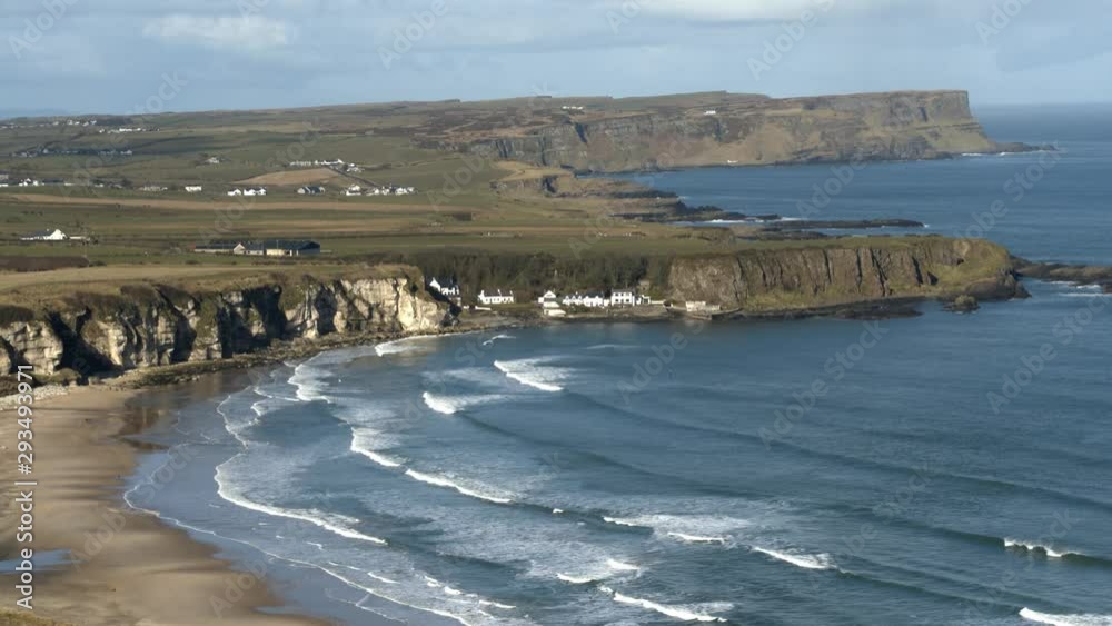 Whitepark Bay in County Antrim, Northern Ireland Whitepark Bay in County Antrim, Northern Ireland