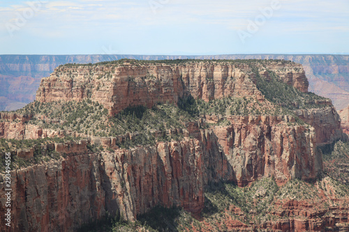 Wotans Throne Formation Grand Canyon North Rim photo