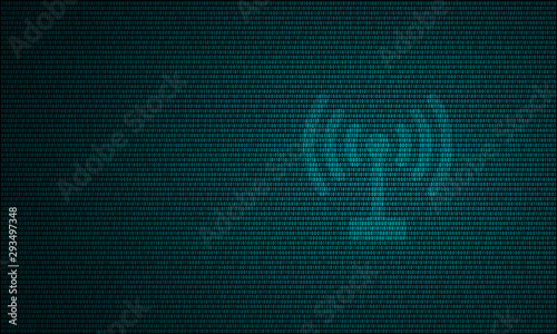 Digital signal wireless internet light