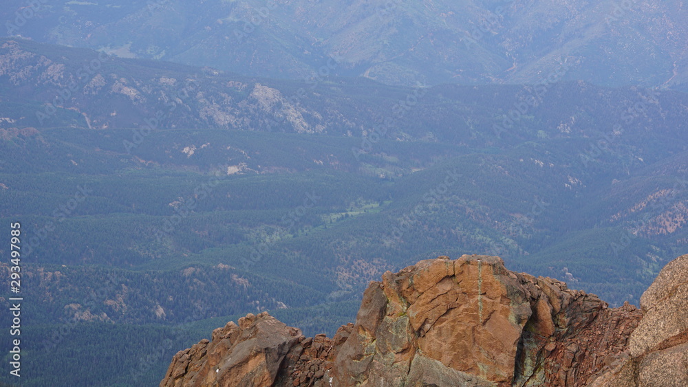 Obraz premium Top of Pike's Peak 