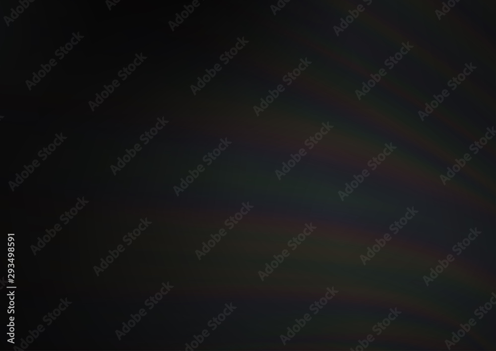 Dark Silver, Gray vector blurred shine abstract pattern. Colorful illustration in abstract style with gradient. A completely new template for your design.