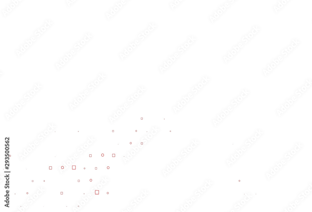 Light Red vector background with circles, rectangles. Light Red vector background with circles, rectangles.