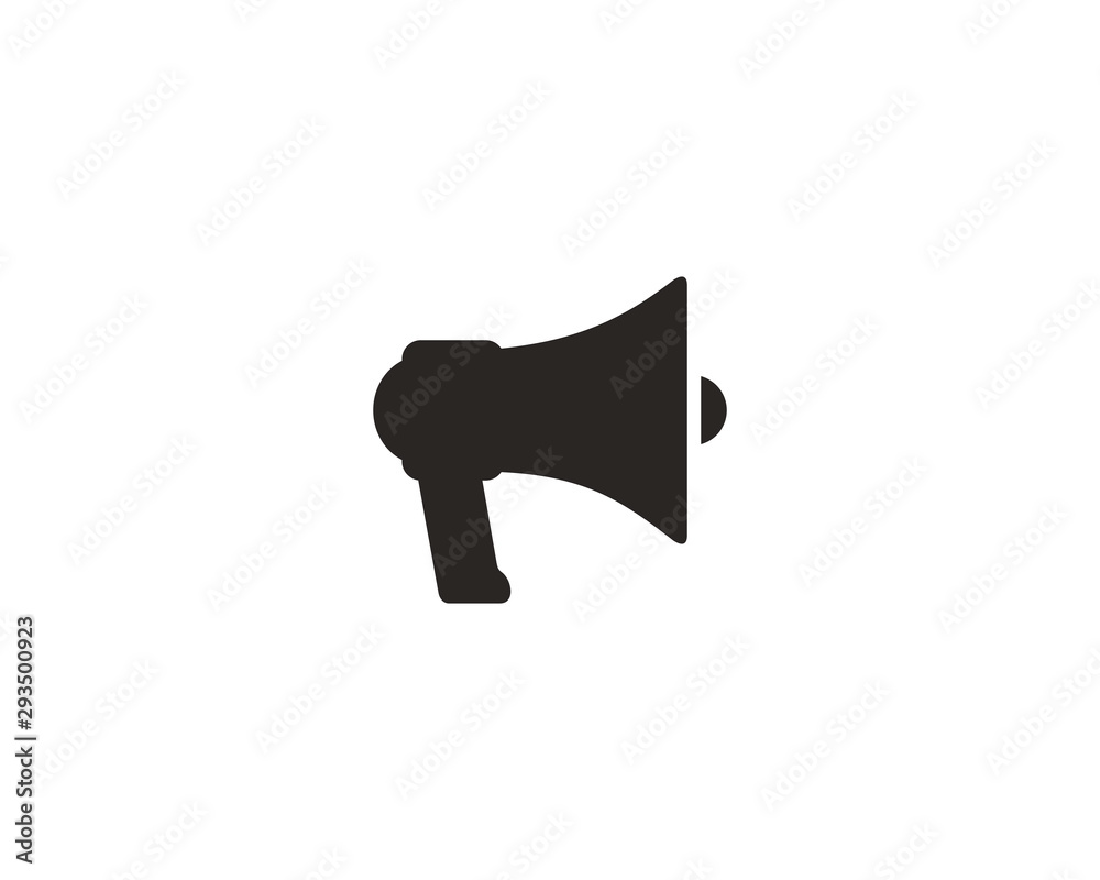 Megaphone icon symbol vector Megaphone icon symbol vector