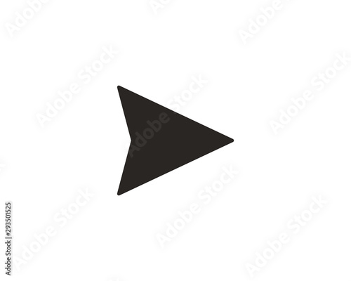 Send message icon symbol vector