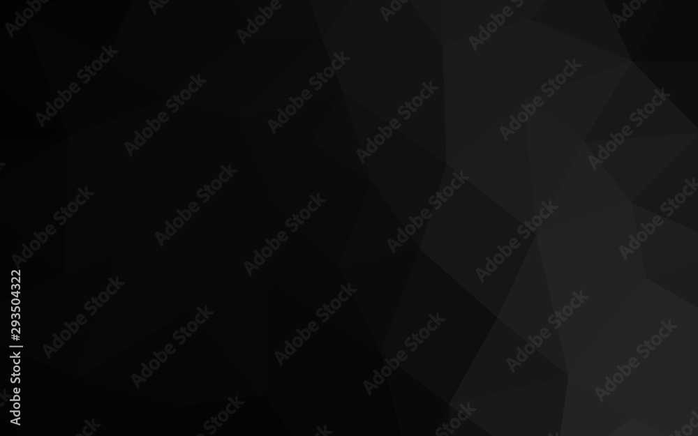 Dark Silver, Gray vector blurry hexagon template. Triangular geometric sample with gradient. The best triangular design for your business. Dark Silver, Gray vector blurry hexagon template. Triangular geometric sample with gradient. The best triangular design for your business.