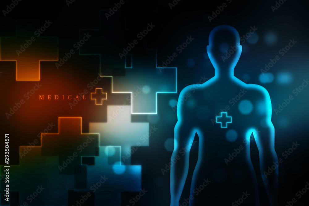 2d illustration Human Male Muscle Body 2d illustration Human Male Muscle Body