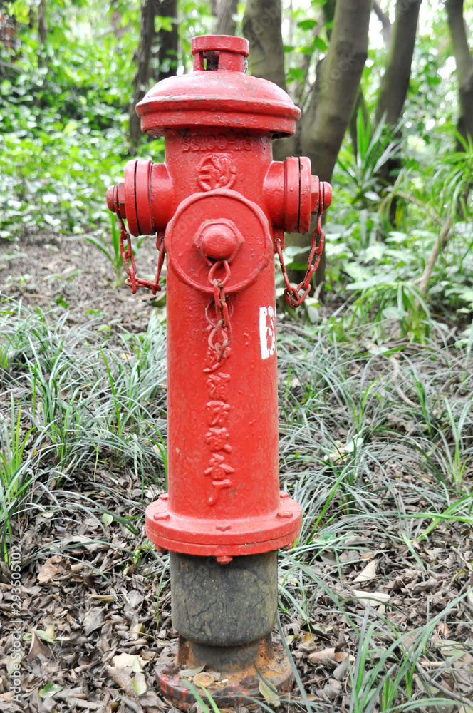 red fire hydrant