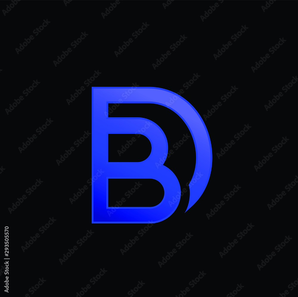 modern letter db logo vector download modern letter db logo vector download