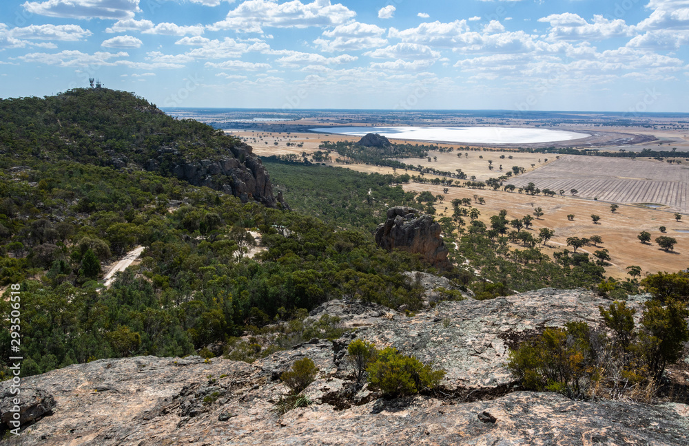 View from the summit of Mount Arapiles in Victoria, Australia