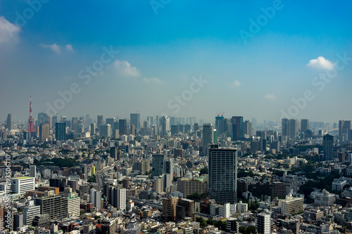 東京　都市景観　高層ビルからの眺め © EISAKU SHIRAYAMA