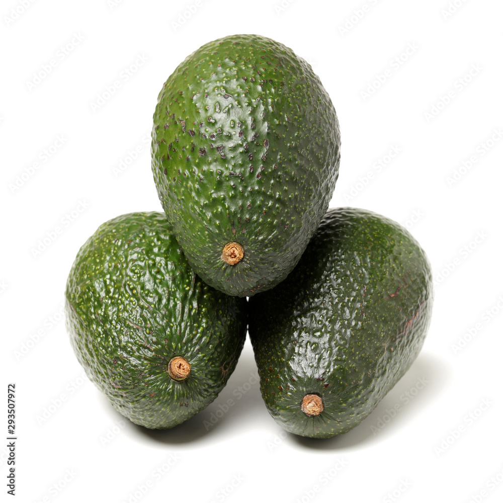 Avocado on a white background Avocado on a white background