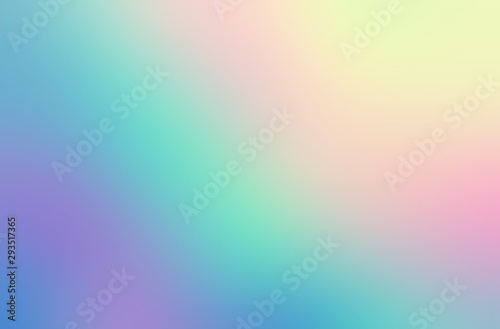 Fantasy colorful diagonal stripes blurred background. Pink yellow lilac blue gradient abstract pattern. Simple wonderful graphic.