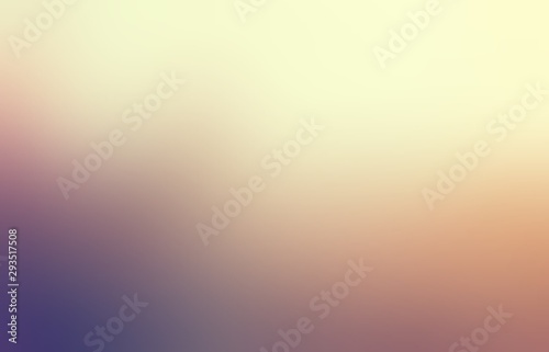 Smoky beige yellow blue soft formless background. Dry autumn nature abstract blur illustration.