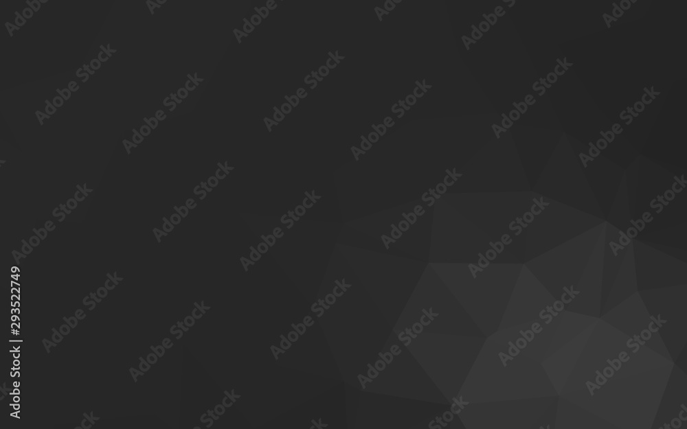 Dark Silver, Gray vector low poly texture. Modern geometrical abstract illustration with gradient. The best triangular design for your business. Dark Silver, Gray vector low poly texture. Modern geometrical abstract illustration with gradient. The best triangular design for your business.