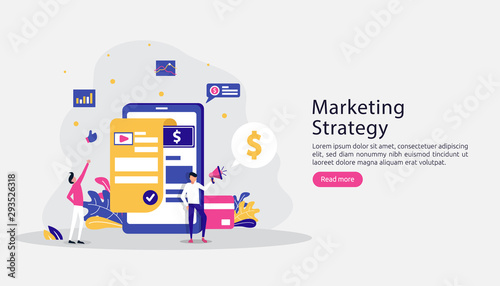 affiliate digital marketing strategy concept. refer a friend with people character sharing referral business partnership and earn money online. template for web landing page, banner, presentation