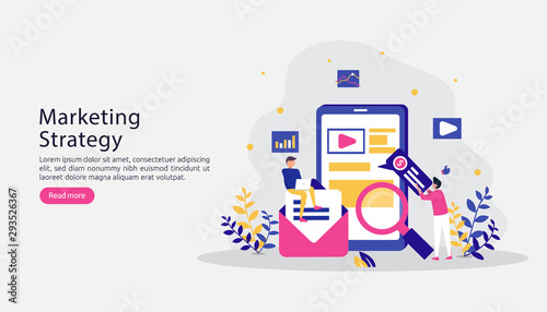 affiliate digital marketing strategy concept. refer a friend with people character sharing referral business partnership and earn money online. template for web landing page, banner, presentation