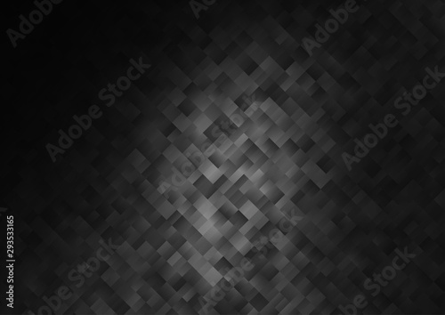 Light Silver, Gray vector pattern in square style. Abstract gradient illustration with rectangles. Pattern for busines ad, booklets, leaflets © Dmitry