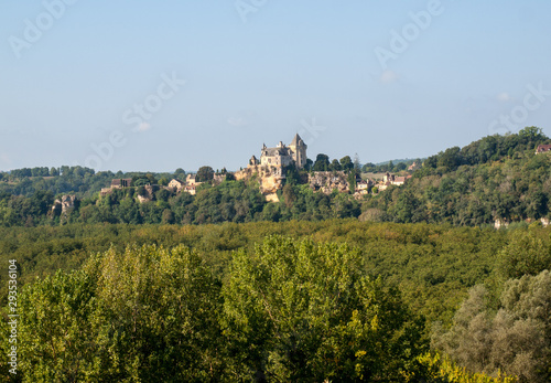 Chateau de Montfort in the Dordogne valley. France