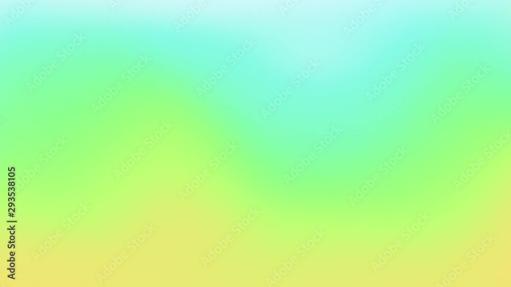 Gradient horizontal premium background animation blue green yellow smooth liquid texture