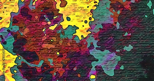 Creativity conceptual texture. Painting in oil abstract background. Wallpaper in modern style.