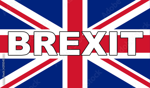 BREXIT eu flag Great Britain